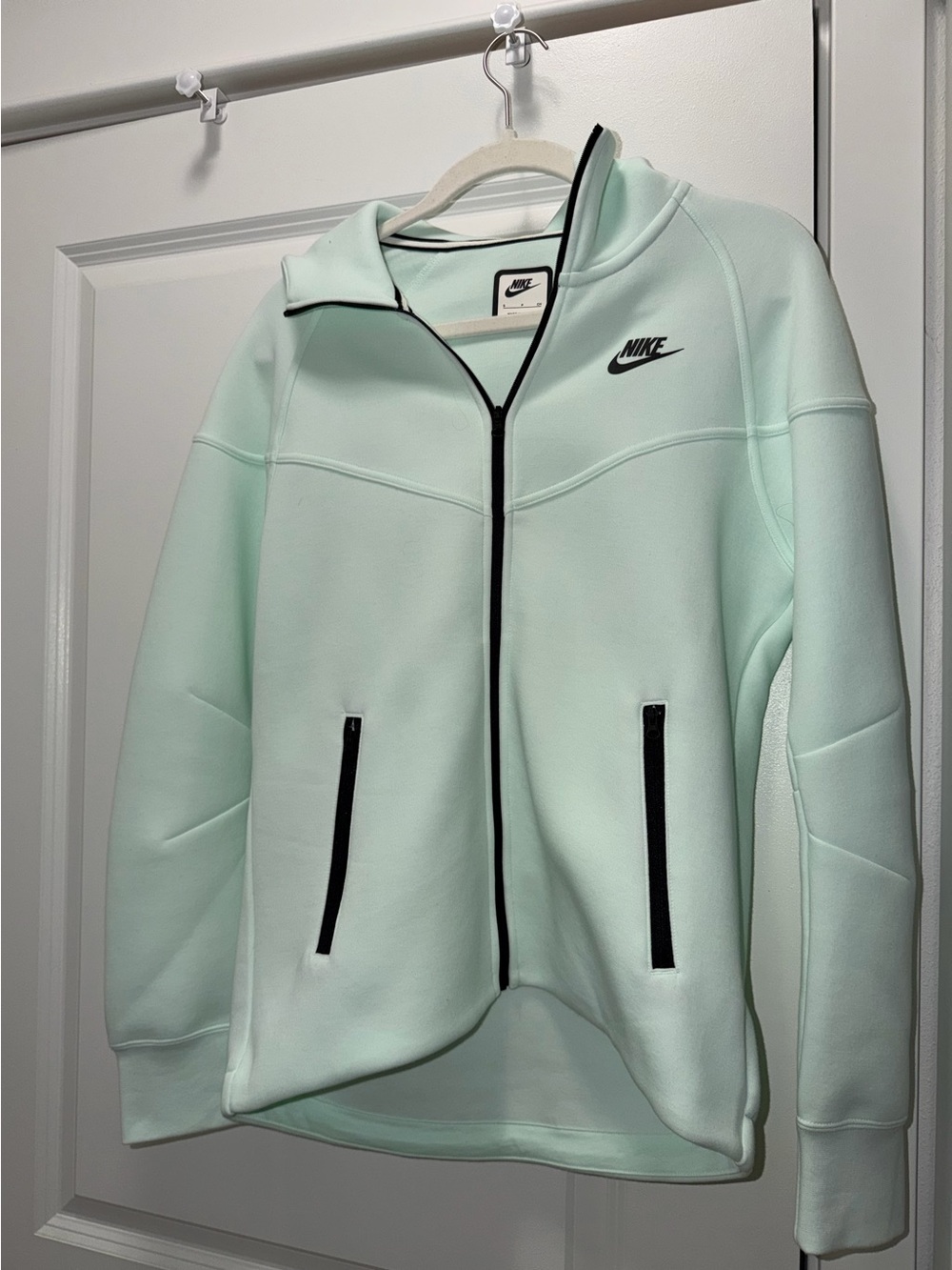 Nike Tech Fleece Mint Green Full-Zip Jacket